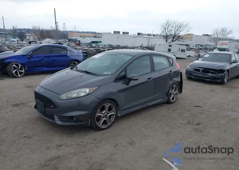 2016 Ford Fiesta St из США, поврежденный, VIN 3FADP4GX0GM148265